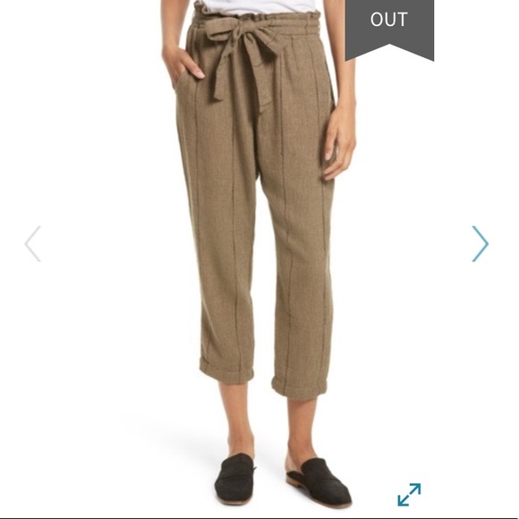 Free People Pants - Free People Wild Coast Pant in Moss, 0
